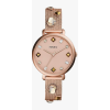 Correa de reloj Fossil ES4473 Acero inoxidable Rosado 14mm
